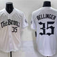 New York Yankees #35 Cody Bellinger White 'Gothic Legacy Edition' Vapor Premier Limited Stitched Baseball Jersey