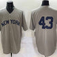 New York Yankees #43 Jonathan Loáisiga Gray Cool Base Stitched Baseball Jersey