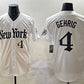 New York Yankees #4 Lou Gehrig White 'Gothic Legacy Edition' Vapor Premier Limited Stitched Baseball Jersey