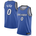 Johmsee O.Magic #0 Anthony Black Blue Swingman Player Jerseys - Icon Edition