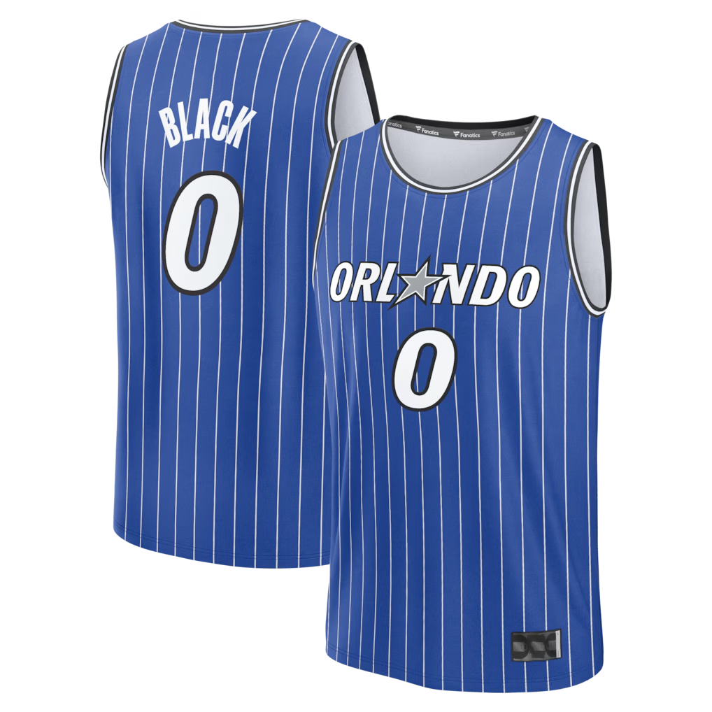 Johmsee O.Magic #0 Anthony Black Royal Fast Break Replica Jerseys - Icon Edition