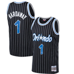 Johmsee O.Magic #1 Penny Hardaway Mitchell & Ness Black Hardwood Classics Swingman Jerseys