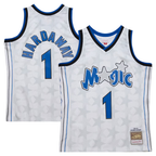 Johmsee O.Magic #1 Penny Hardaway Mitchell & Ness White 1998-99 Hardwood Classics Swingman Jerseys