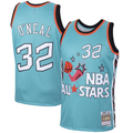 Johmsee O.Magic #32 Shaquille O'Neal Mitchell & Ness Teal Eastern Conference 1996 All-Star Hardwood Classics Swingman Jerseys