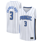 Johmsee O.Magic #3 Kentavious Caldwell-Pope White Fast Break Replica Player Jerseys - Association Edition