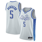 Johmsee O.Magic #5 Paolo Banchero Silver 2025-26 Swingman Jerseys - City Edition