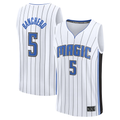Johmsee O.Magic #5 Paolo Banchero  White Fast Break Replica Player Jerseys - Association Edition