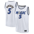 Johmsee O.Magic #5 Paolo Banchero  White Fast Break Replica Player Jerseys - Association Edition