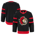 Johmsee O.Senators Black Home Authentic Pro Jerseys
