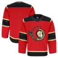 Johmsee O.Senators Red Alternate Authentic Pro Jerseys