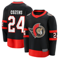 Johmsee O.Senators #24 Dylan Cozens Black Home Breakaway Jerseys