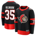 Johmsee O.Senators #35 Linus Ullmark Black Home Premier Breakaway Player Jerseys