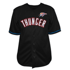 Johmsee OC.Thunder Black Big & Tall Pop Full-Button Stitched Jerseys