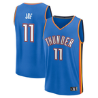 Johmsee OC.Thunder #11 Isaiah Joe Blue Fast Break Replica Player Stitched Jerseys- Icon Edition