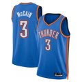 Johmsee OC.Thunder #3 Jared McCain Blue Swingman Stitched Jerseys- Icon Edition