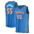 Johmsee OC.Thunder #55 Isaiah Hartenstein Blue Fast Break Replica Player Stitched Jerseys - Icon Edition
