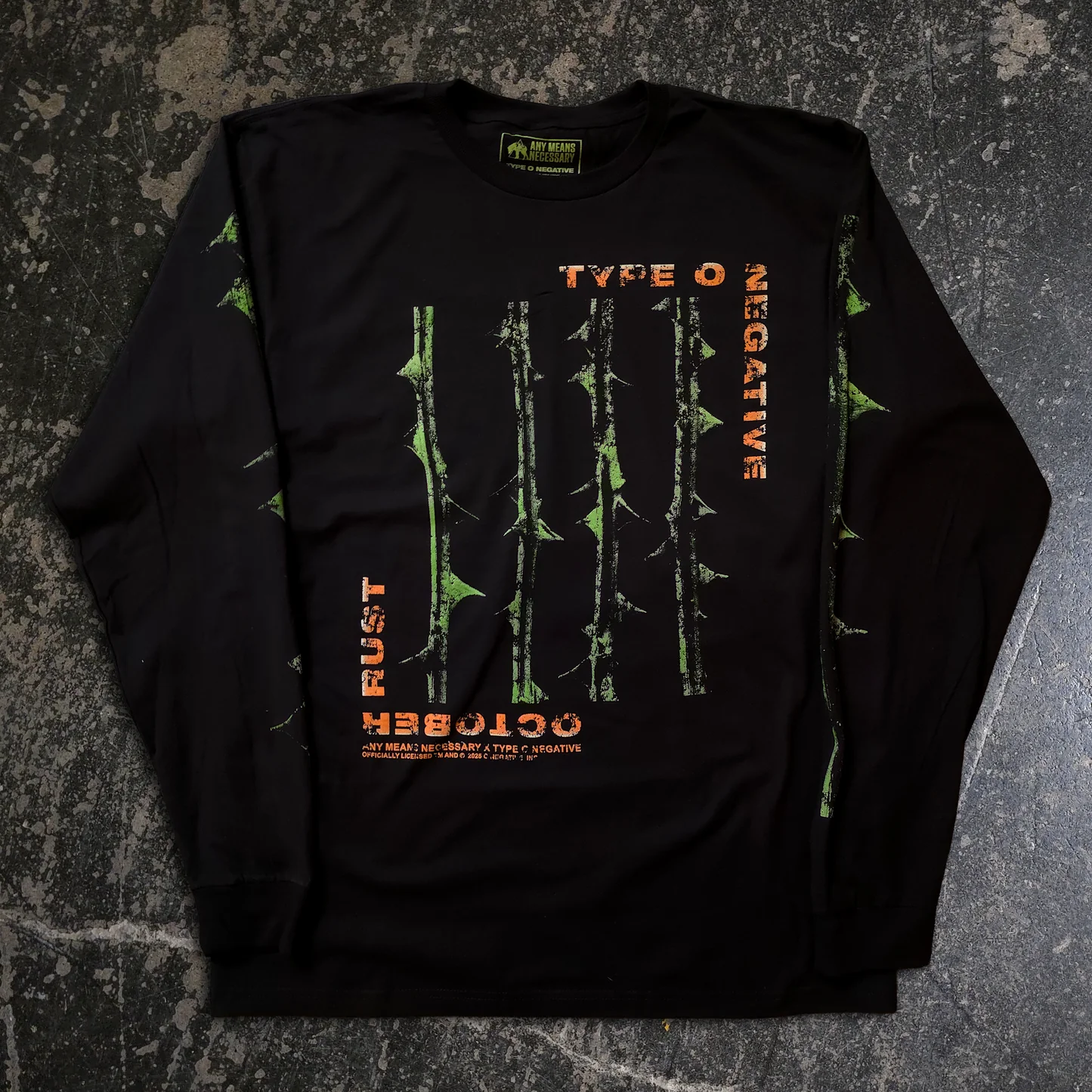 Cheap T-Shirt October Rust Long Sleeve T-Shirt