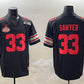 O.State Buckeyes #33 Jack Sawyer Black 2025 CFP Final With National Champions Patch F.U.S.E. Vapor Limited Stitched Football American College Jerseys
