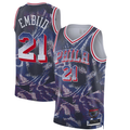 Johmsee P.76ers #21 Joel Embiid Navy 2025 Select Series Swingman Player Jerseys