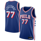 Johmsee P.76ers #77 VJ Edgecombe Royal Swingman Jerseys - Icon Edition