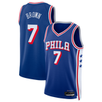 Johmsee P.76ers #7 Royal Swingman Jerseys - Icon Edition
