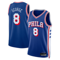 Johmsee P.76ers #8 Paul George Royal 2024 Offseason Addition Swingman Jerseys