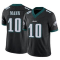 Johmsee P.Eagles #10 Braden Mann Player Black Limited Vapor F.U.S.E. Home Game Stitched Jerseys