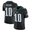 Johmsee P.Eagles #10 Braden Mann Player Black Limited Vapor Untouchable Home Game Stitched Jerseys