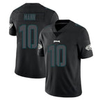 Johmsee P.Eagles #10 Braden Mann Player Limited Black Impact Home Game Stitched Jerseys