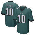 Johmsee P.Eagles #10 Braden Mann Player Team Color Green Home Game Stitched Jerseys