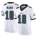 Johmsee P.Eagles #10 Braden Mann Player White Limited Vapor F.U.S.E. Home Game Stitched Jerseys