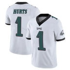 Johmsee P.Eagles #1 Jalen Hurts Player White Limited Vapor Untouchable Home Game Stitched Jerseys