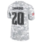Johmsee P.Eagles #20 Brian Dawkins Arctic Camo 2024 Salute to Service Retired Player Limited Stitched Jerseys