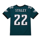 Johmsee P.Eagles #22 Duce Staley Mitchell & Ness Midnight Green 2002 Legacy Replica Jersey