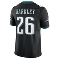 Johmsee P.Eagles #26 Saquon Barkley Black Vapor F.U.S.E. Limited Stitched Jerseys