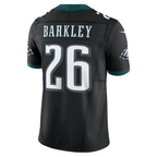Johmsee P.Eagles #26 Saquon Barkley Black Vapor F.U.S.E. Limited Stitched Jerseys