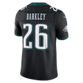 Johmsee P.Eagles #26 Saquon Barkley Black Alternate Vapor F.U.S.E. Stitched Limited Jerseys