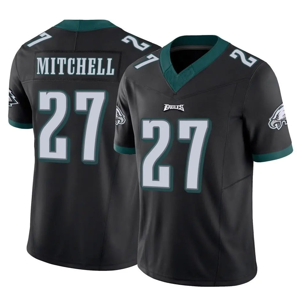 Johmsee P.Eagles #27 Quinyon Mitchell Player Black Limited Vapor F.U.S.E. Home Game Stitched Jerseys