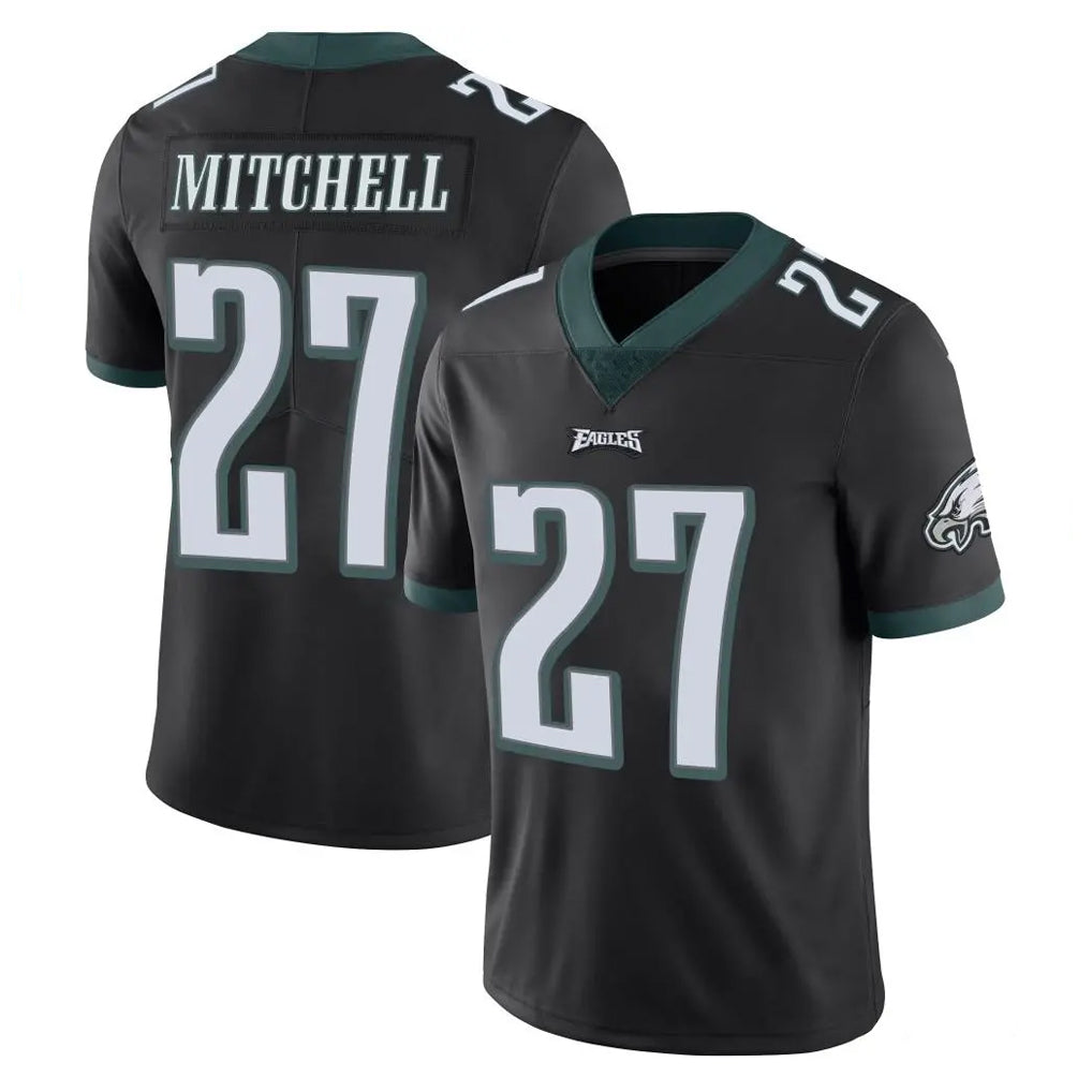 Johmsee P.Eagles #27 Quinyon Mitchell Player Black Limited Vapor Untouchable Home Game Stitched Jerseys