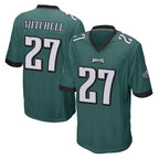 Johmsee P.Eagles #27 Quinyon Mitchell Player Team Color Green Home Game Stitched Jerseys