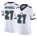 Johmsee P.Eagles #27 Quinyon Mitchell Player White Limited Vapor F.U.S.E. Home Game Stitched Jerseys