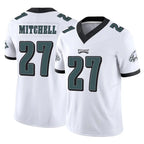 Johmsee P.Eagles #27 Quinyon Mitchell Player White Limited Vapor F.U.S.E. Home Game Stitched Jerseys