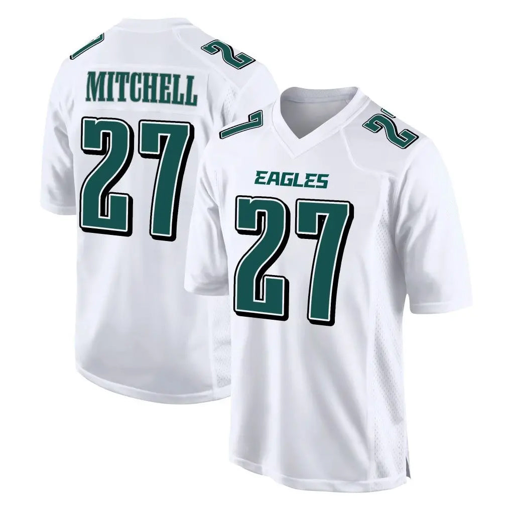 Johmsee P.Eagles #27 Quinyon Mitchell Player White Tundra Fashion Home Game Stitched Jerseys