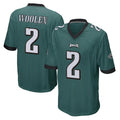 Johmsee P.Eagles #2 Riq Woolen Player Team Color Green Home Game Stitched Jerseys