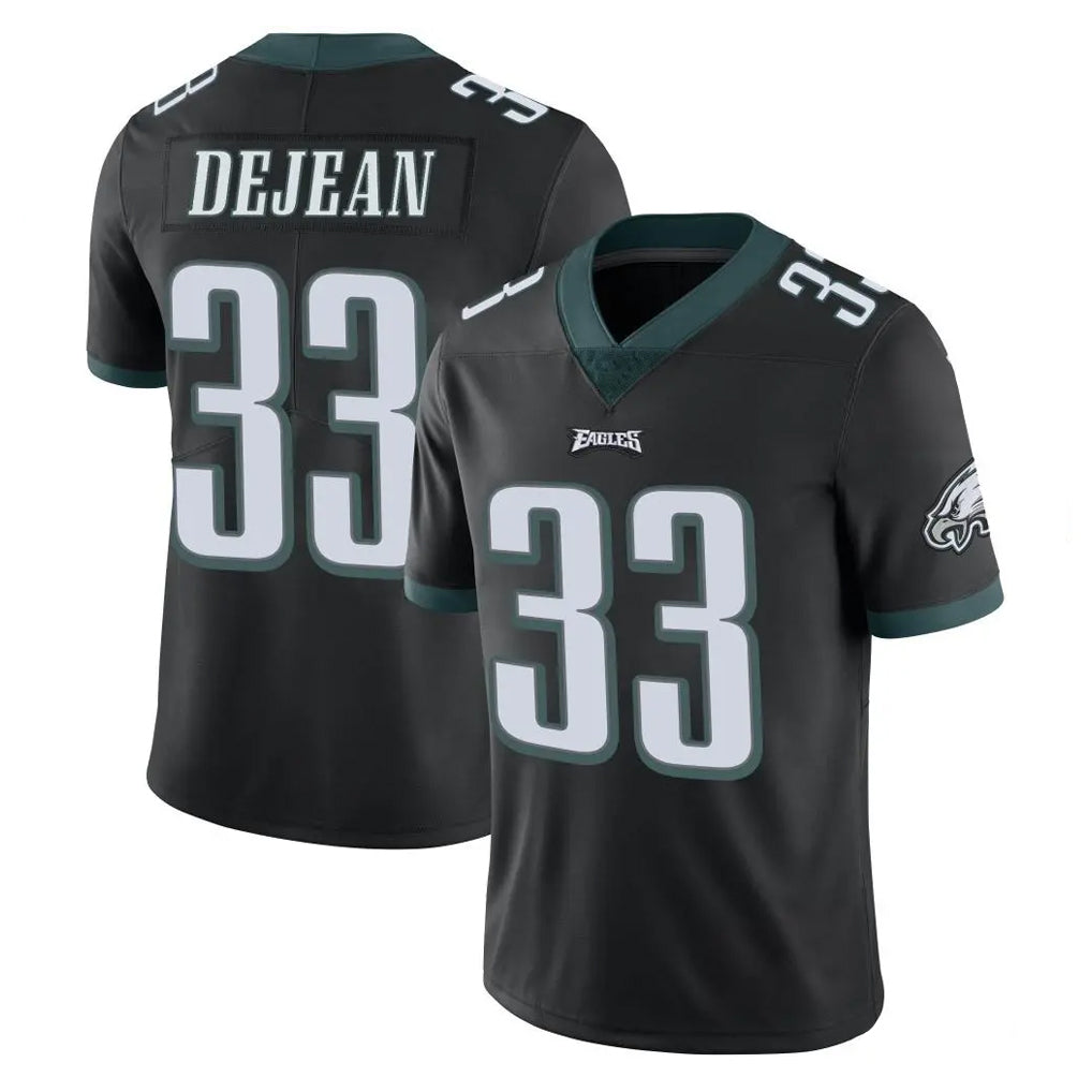 Johmsee P.Eagles #33 Cooper DeJean Player Black Limited Vapor Untouchable Home Game Stitched Jerseys