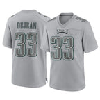 Johmsee P.Eagles #33 Cooper DeJean Player Gray Atmosphere Fashion Home Game Stitched Jerseys