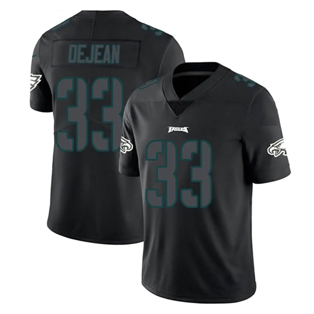 Johmsee P.Eagles #33 Cooper DeJean Player Limited Black Impact Home Game Stitched Jerseys