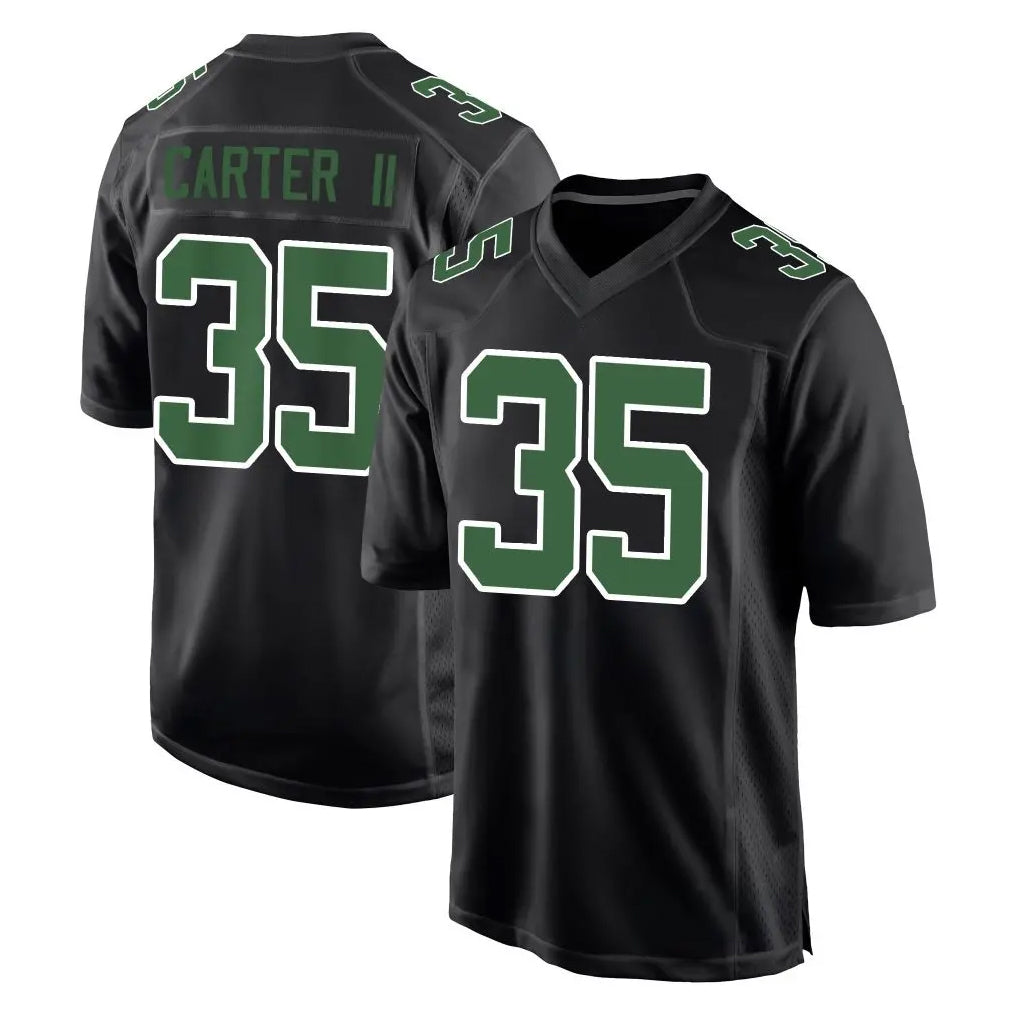 Johmsee P.Eagles #35 Michael Carter II Player Carbon Green Fashion Home Game Stitched Jerseys