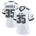 Johmsee P.Eagles #35 Michael Carter II Player White Game Home Stitched Jerseys
