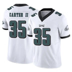Johmsee P.Eagles #35 Michael Carter II Player White Limited Vapor F.U.S.E. Home Game Stitched Jerseys